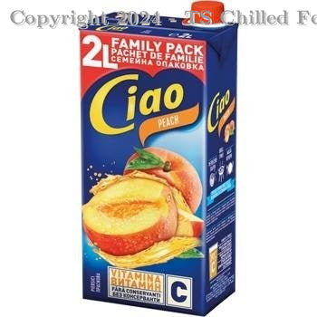 CIAO DRINK PEACH 6X2L