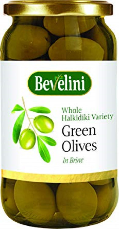 BEVELINI PITTED GREEN OLIVE 12 X340G