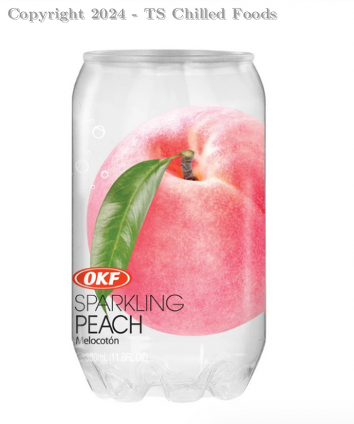 OKF SPARKLING PEACH 24X350ML