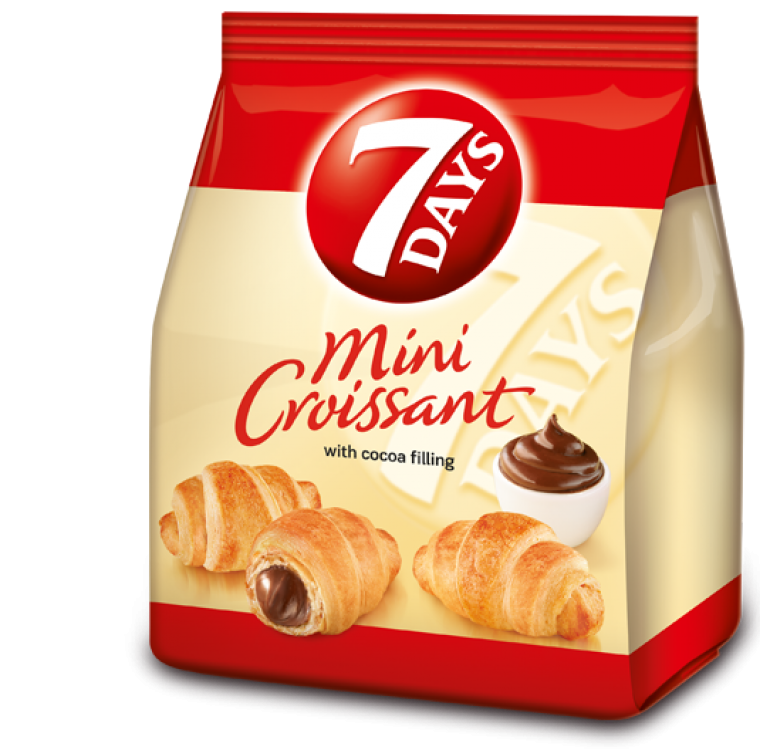 CK 7 DAYS CROISSANT MINI CHOC 185G  (8)