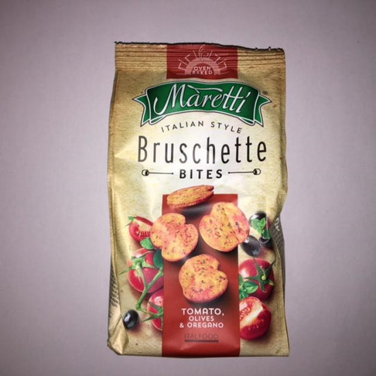 BRUSCHETTE TOMATO/OLIVE/OREGANO 15X70G