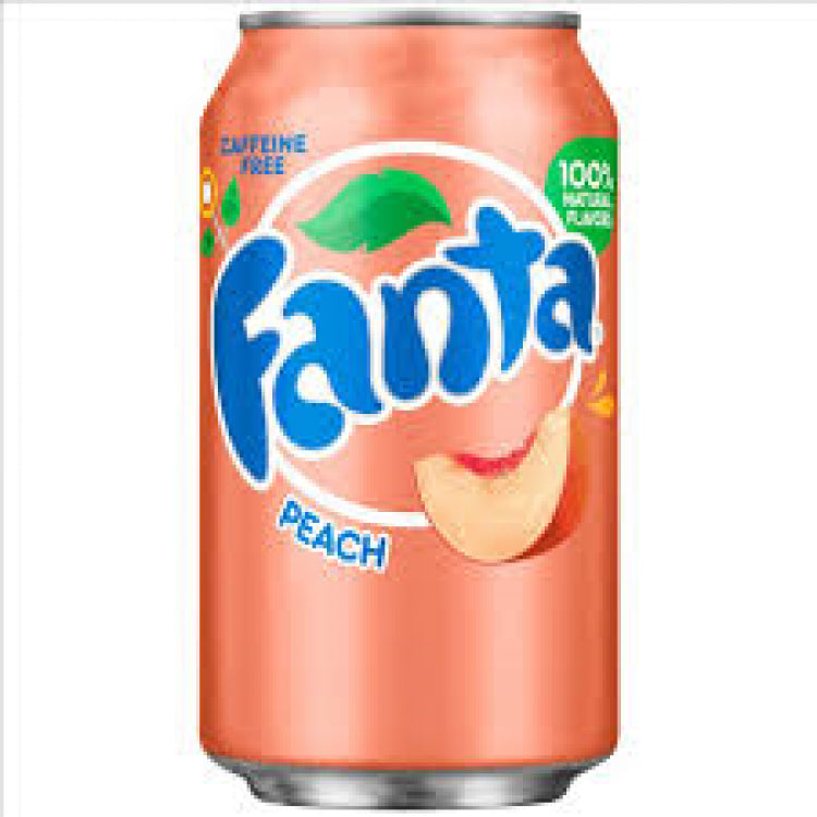 DR FANTA CAN PEACH  12X355ML