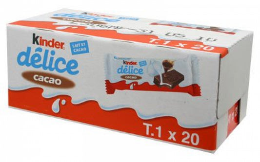FERRERO KINDER DELICE COCOA 20X39G