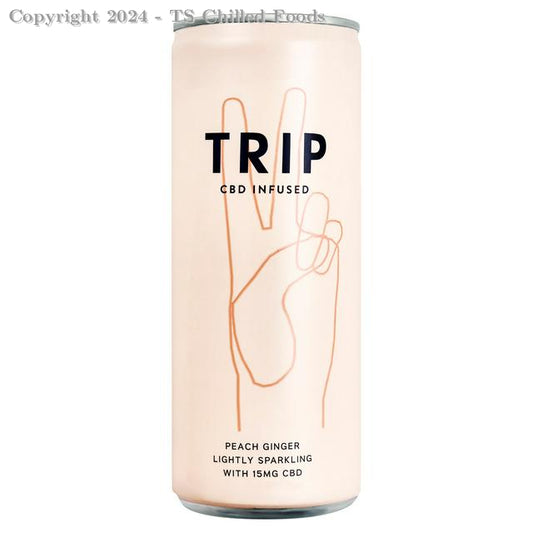 TRIP INFUSED PEACH GINGER 12X250ML