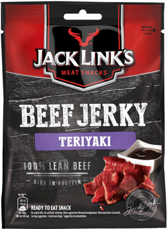 BM JACK LINKS BEEF JERKY TERIYAKI 12X25G