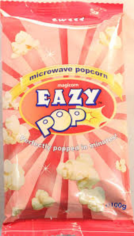 EAZY POPCORN MICROWAVE SWEET & SALTED 16X85G (PINK)