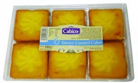 CABICO CUSTARD CAKES 240g