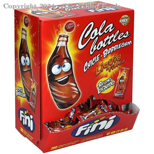 FINI COLA BOTTLES BUBBLE GUM (200pcs)