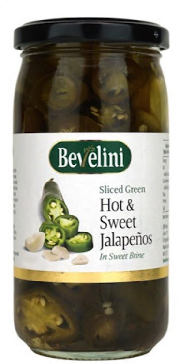 BEVELINI HOT & SWEET JALAPENO 6X400G