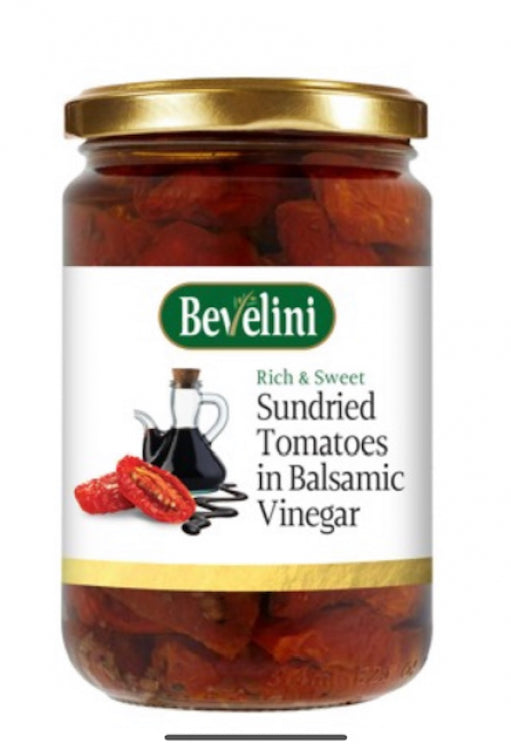 BEVELINI SUNDRIED TOMATOES BALSAMIC VINEGAR 6X310G