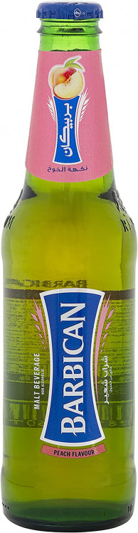 BARBICAN PEACH 24X330ML (NON-ALCOHOLIC MALT DRINK)