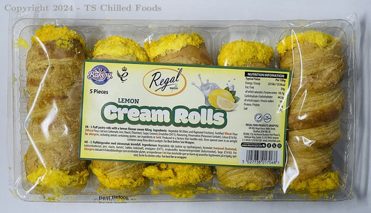 REGAL LEMON CREAM ROLLS (10)