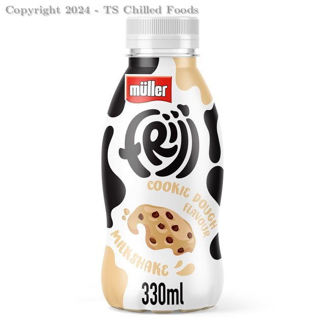 FRIJJ MILKSHAKE COOKIE DOUGH 12X330ML