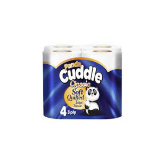 PANDA WHITE TOILET ROLL  10X4PKTS