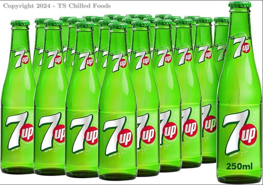 7UP LEMONADE (GLASS) 24X250ML