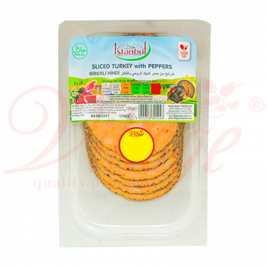 BM ISTANBUL SLICED TURKEY WITH PEPPERS 130G PM 2.99(10)