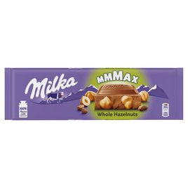 MILKA CHOC WHOLE NUTS 17X100G