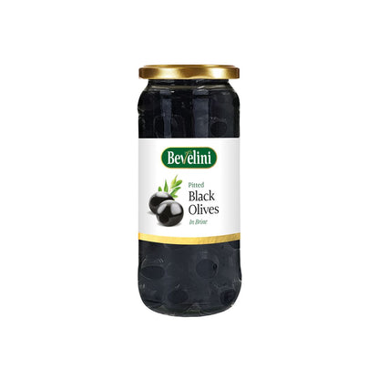 BEVELINI WHOLE BLACK OLIVE (GREEK) 6X365G