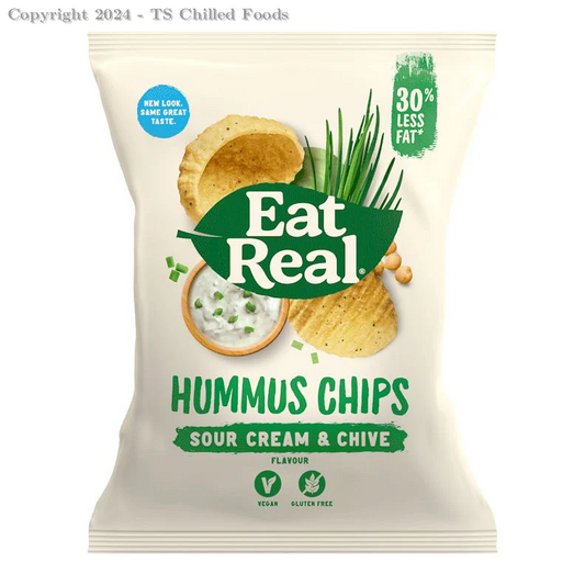 EAT REAL HUMMUS SOUR CREAM & CHIVE 10X110G