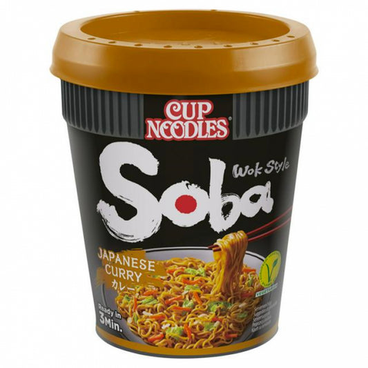 NISSIN SOBA NOODLES JAPANESE CURRY X8