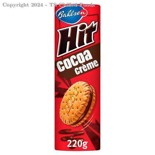 HIT BISCUITS CHOCO 220G