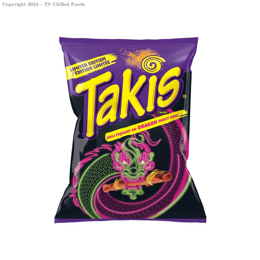 TAKIS DRAGON SWEET CHILLI 18X90G