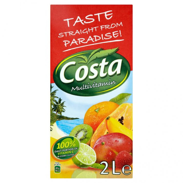 COSTA MULTIVITAMIN JUICE 6X2L