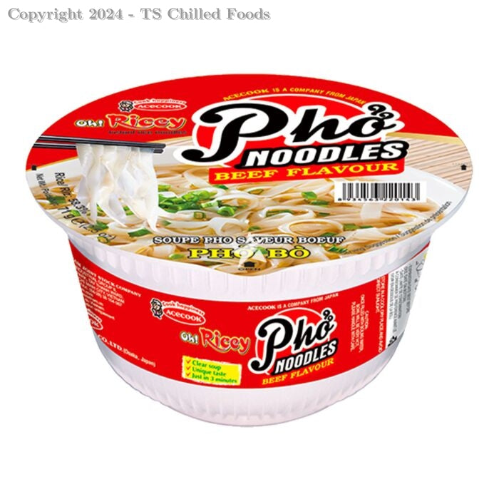 OH RICEY PHO NOODLES 6X71G