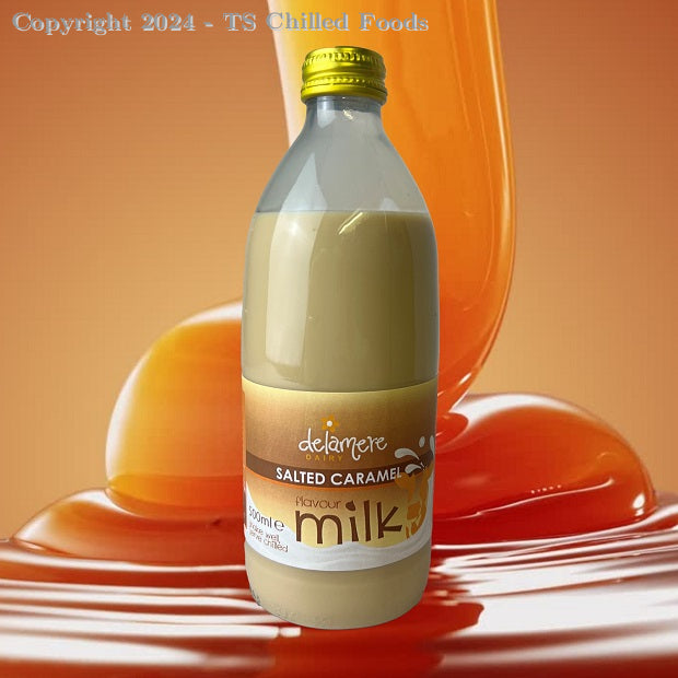 DELAMERE SALTED CARAMEL MILK SHAKE 12X500ML