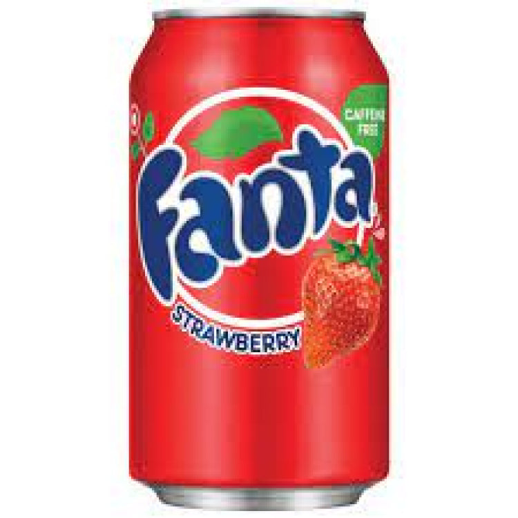 FANTA CAN STRAWBERRY 12X355ML