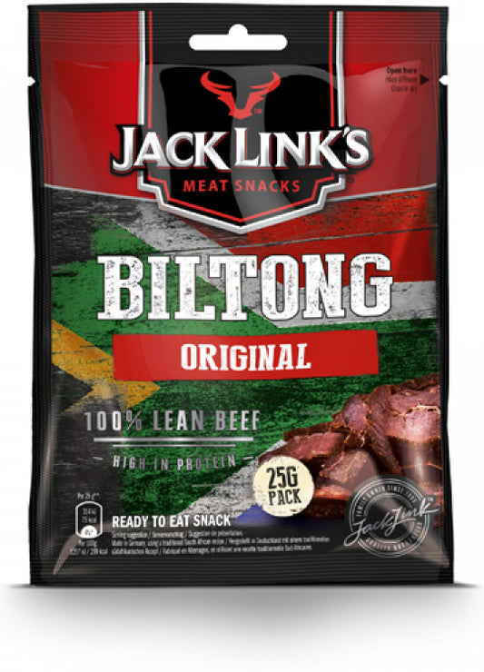 BM JACK LINKS BILTONG ORIGINAL 12X25G