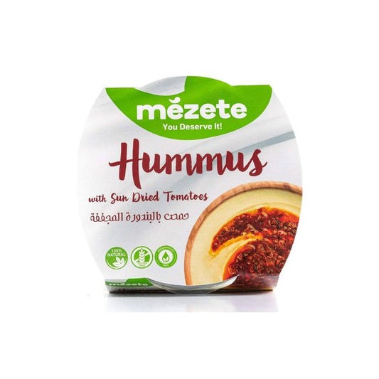 MEZETE HUMMUS  SUNDRIED TOMATOES 215G X6