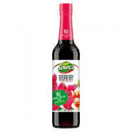 LOWICZ SYRUP RASPBERRY  6 X 400 ML