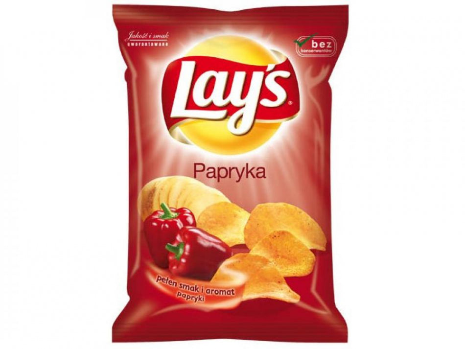 CT LAYS CHIPS  PAPRIKA (RED)130GX21