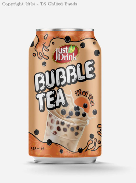 JUST DRINK BUBBLE TEA THAI 12X315ML