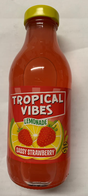 TROPICAL VIBES LEMONADE SASSY STRAWBERRY 15X300ML