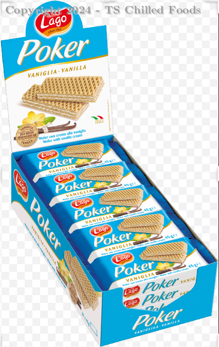 LAGO POKER WAER VANILLA 20 x 45g