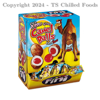 FINI CAMEL BALLS BUBBLE GUM (200pcs)