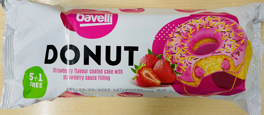 CK BAVELLI STRAWBERRY COATED DONUT STRAWBERRY SAUCE 240G PM 1.69