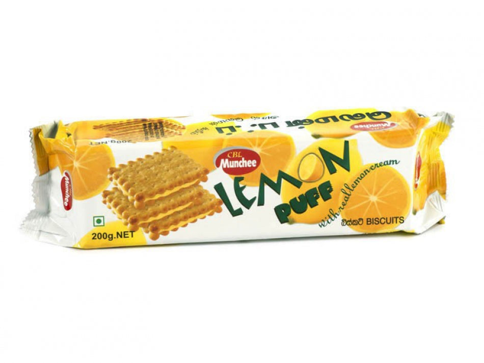 MUNCHEE LEMON PUFF 200G