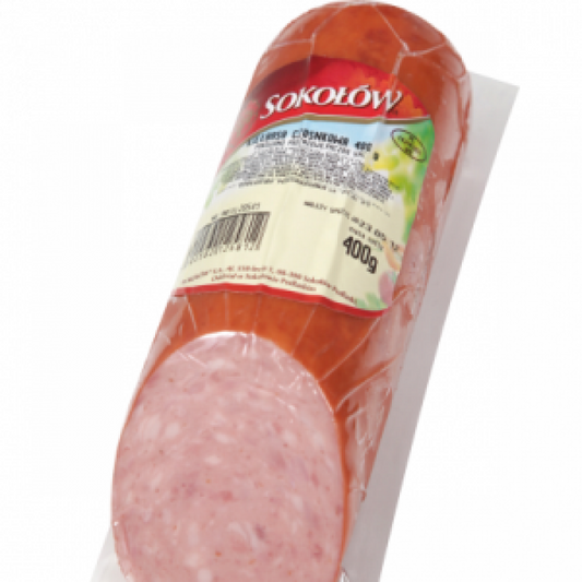 BM SOKOLOW GARLIC SAUSAGE pm 2.99