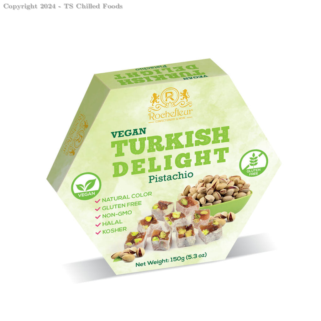 ROCHEFLEUR TURKISH DELIGHT PISTACHIO 8X150G