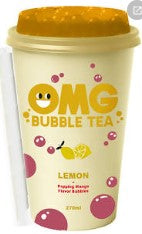 OMG BUBBLE TEA  LEMON 10X270ML