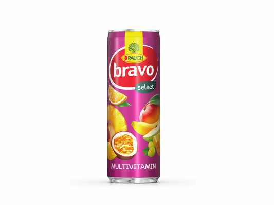BRAVO CAN MULTIVITAMIN 24X250ML