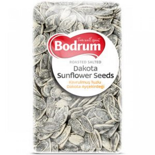 BODRUM DAKOTA SUNFLOW SEEDS SALTED 12X150G