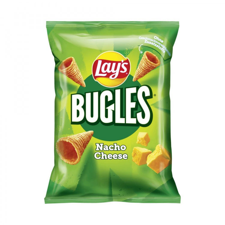 LAYS BUGLES NACHO CHEESE 12X75G