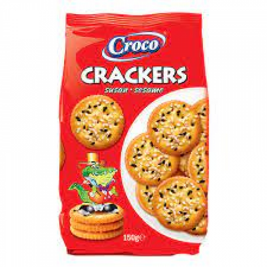 CK CROCO CRACKERS SESAME 150G PM 1.09