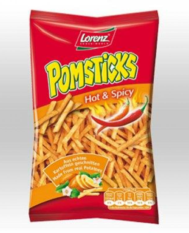LORENZ POMSTICK HOT & SPICY 14x85G