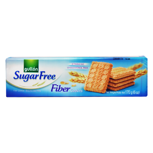 GULLON FIBER BISCUIT SUGAR FREE 170G