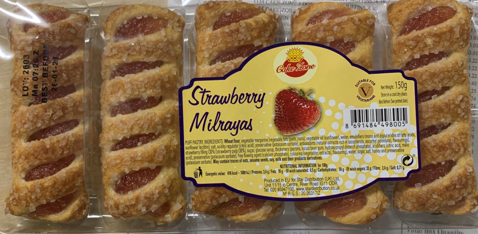 CABICO MILRAYAS STRAWBERRY PUFF 150G